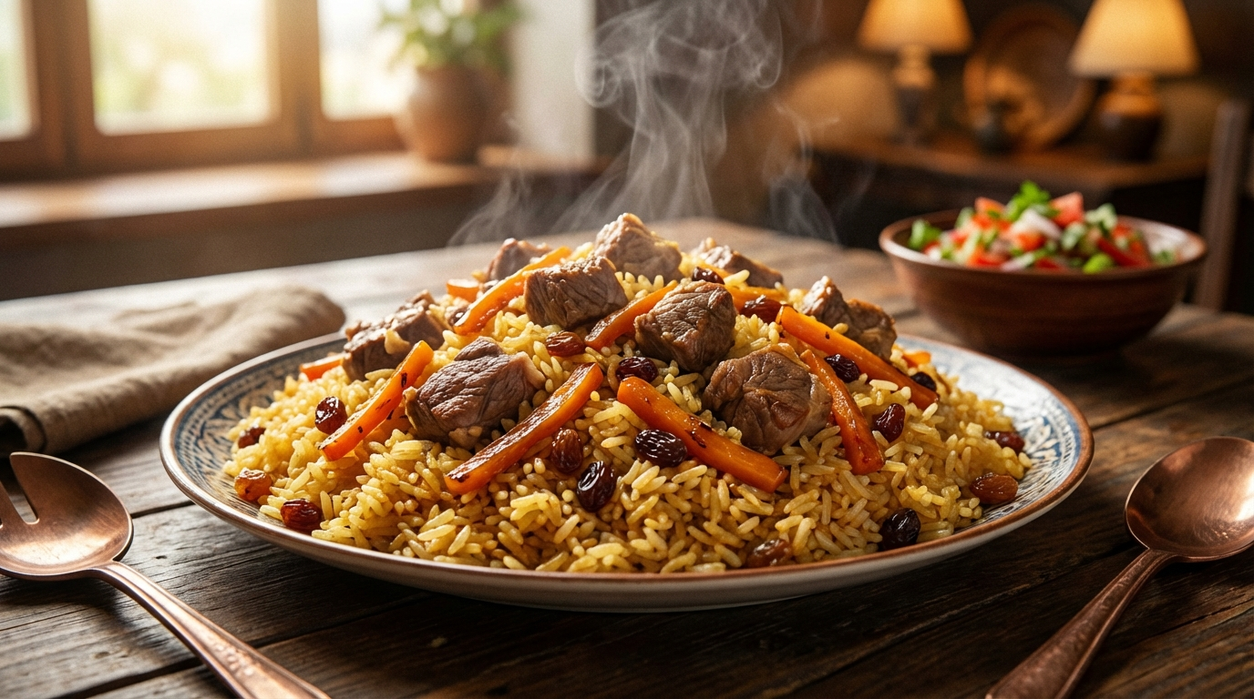 Plov (Uzbek Rice)
